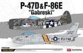 P-47D F-86E Gabreski