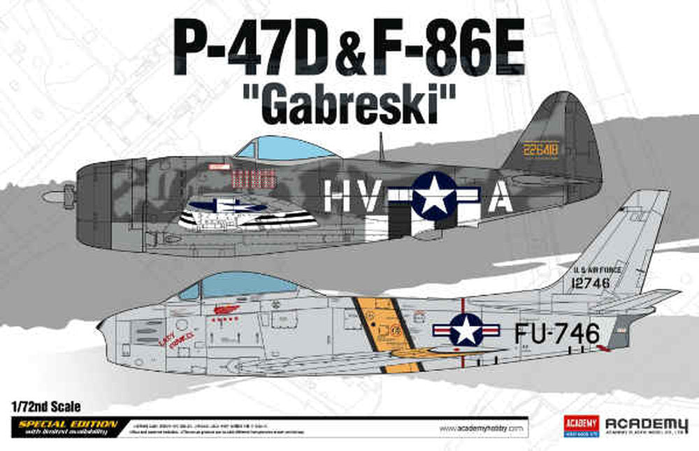 P-47D F-86E Gabreski
