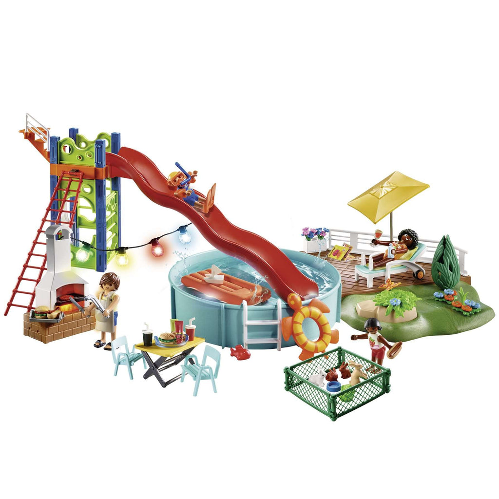PLAYMOBIL 70987 – Festa in Piscina con Scivolo