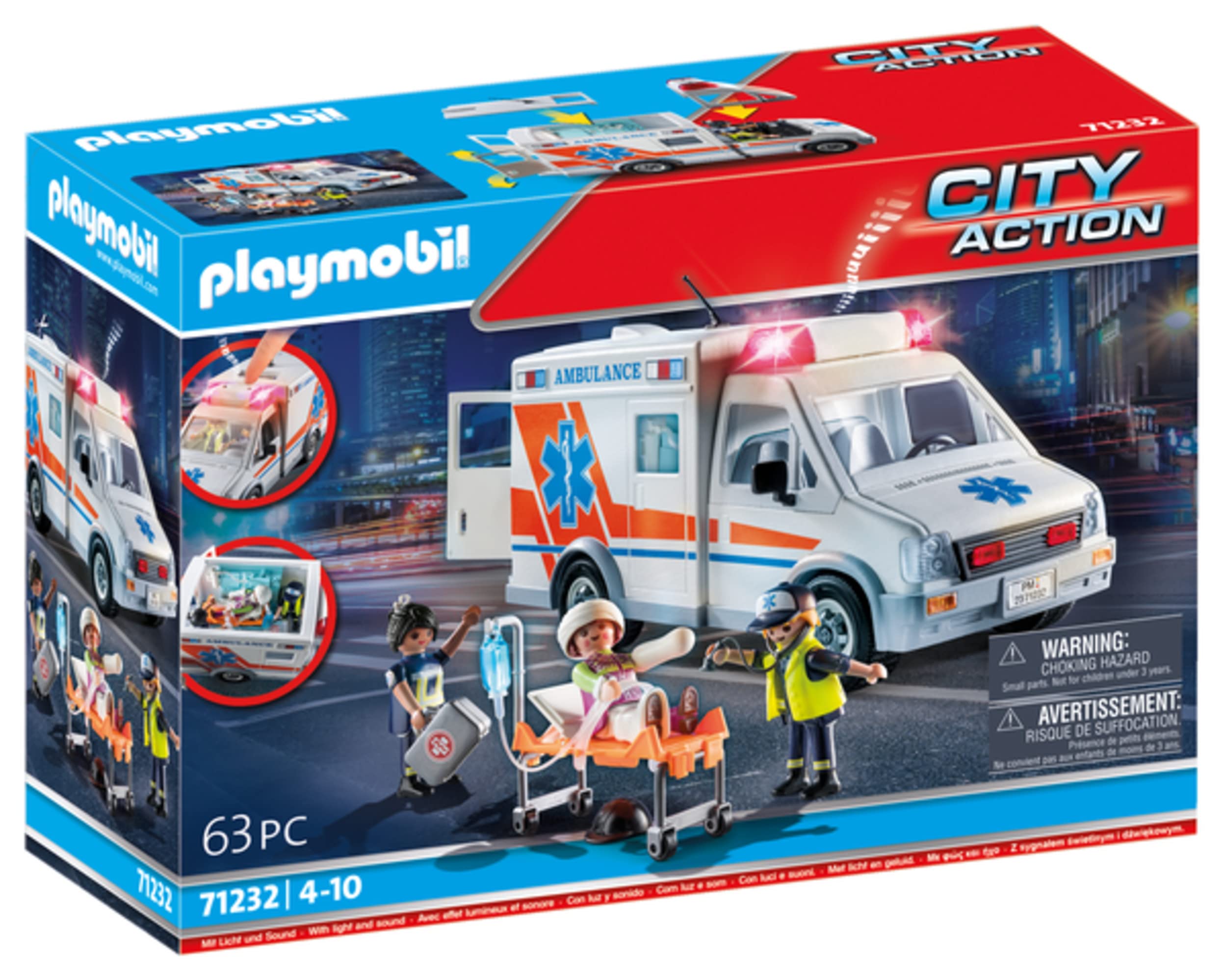 PLAYMOBIL 71232 Ambulanza
