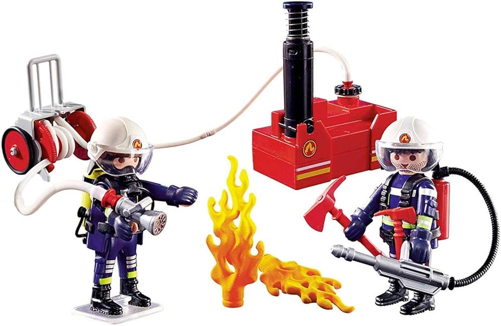 PLAYMOBIL City Action 9468 Squadra dei Vigili del Fuoco