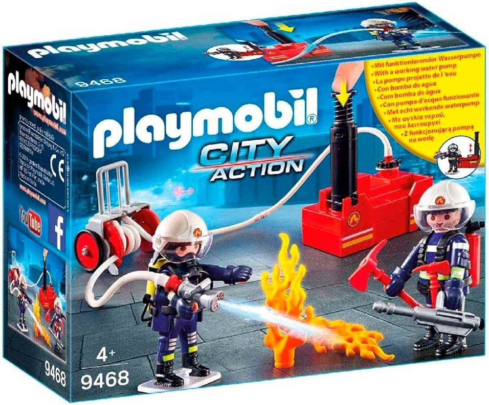 PLAYMOBIL City Action 9468 Squadra dei Vigili del Fuoco