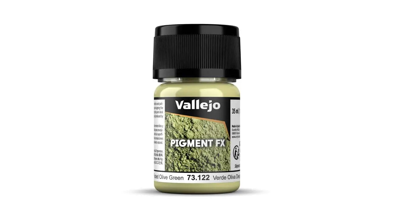 Pigment fades olive green 73122