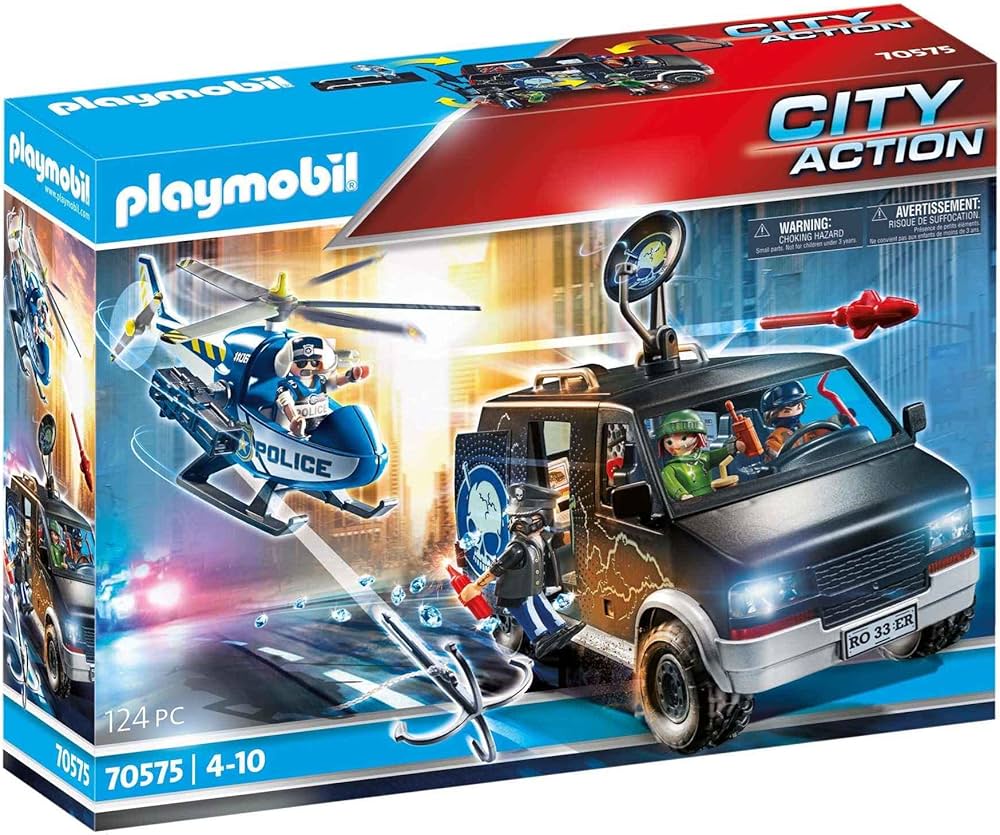 Playmobil 70575 – Furgone della Banda di Ladri Novità