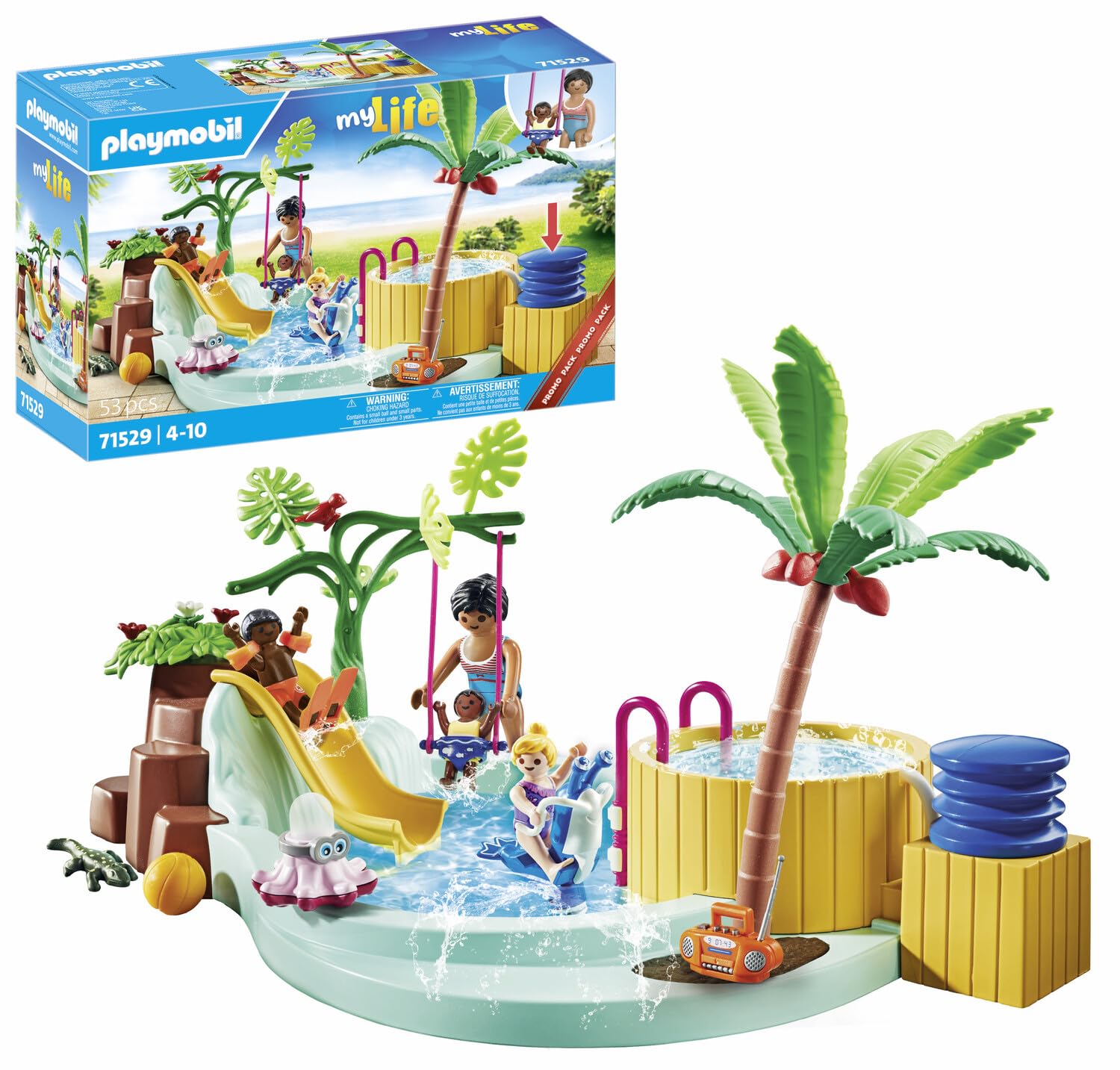 Playmobil 71529 piccola piscina
