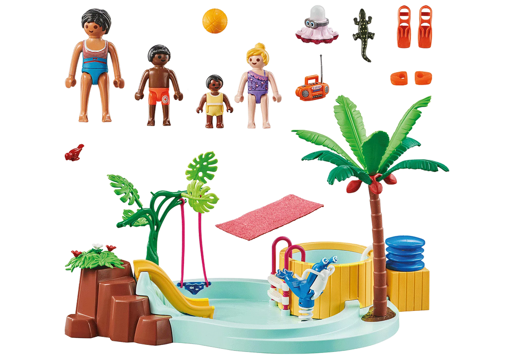 Playmobil 71529 piccola piscina
