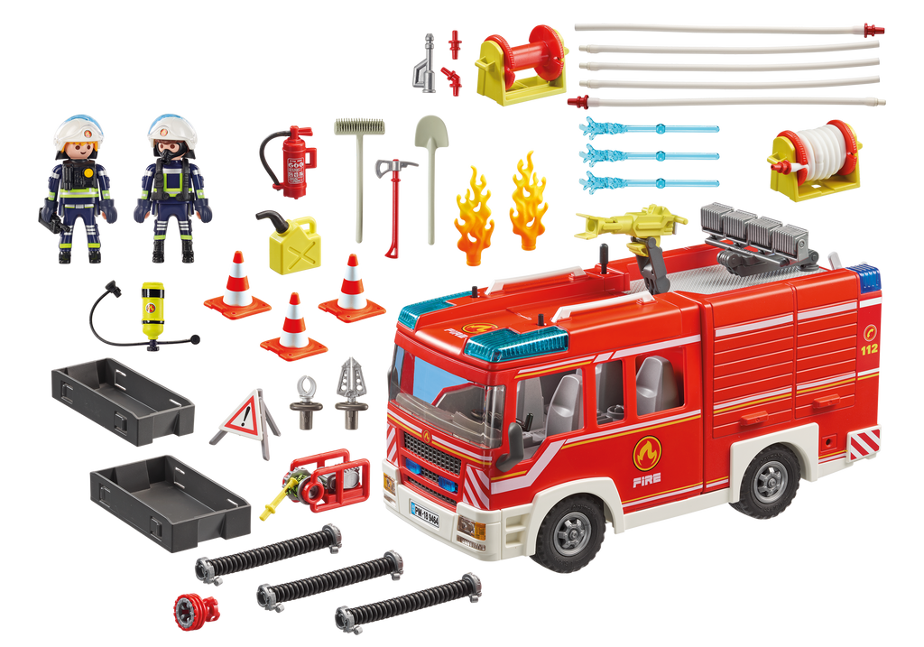 Playmobil Autopompa dei vigili del fuoco
