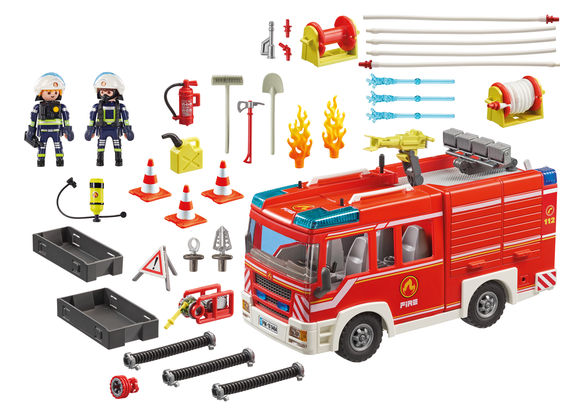 Playmobil Autopompa dei vigili del fuoco