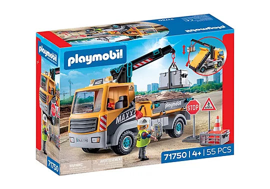 Playmobil Camion da cantiere con gru
