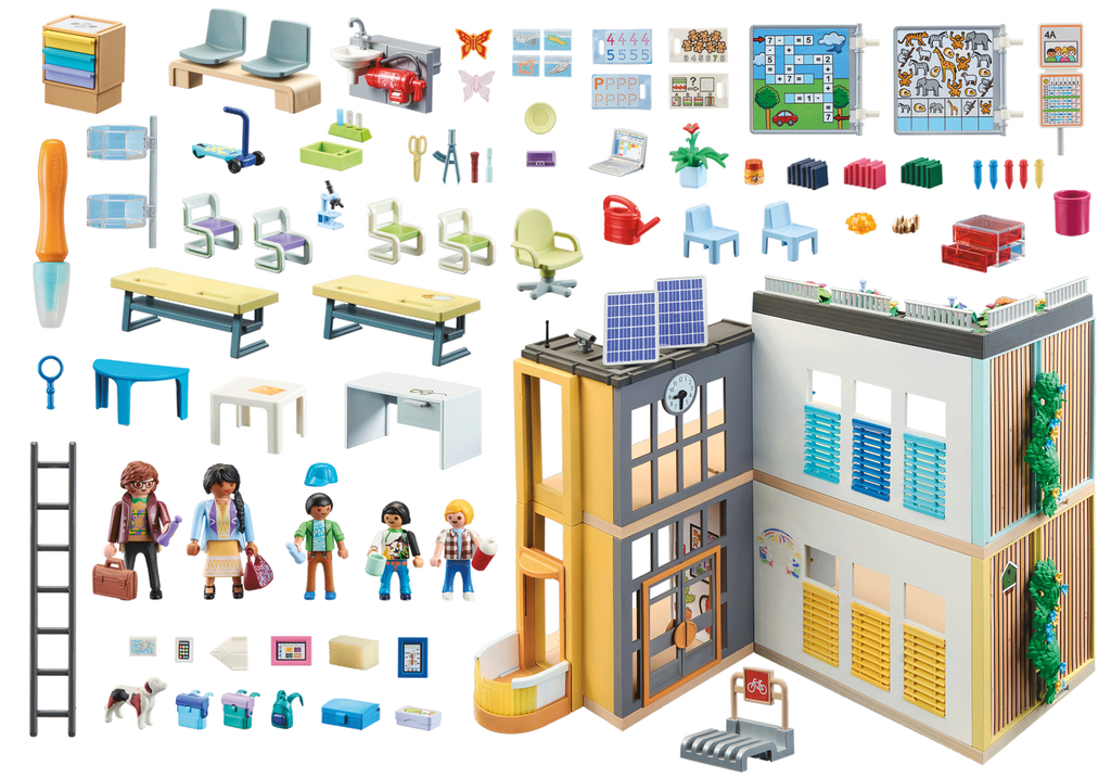 Playmobil City Life la grande scuola