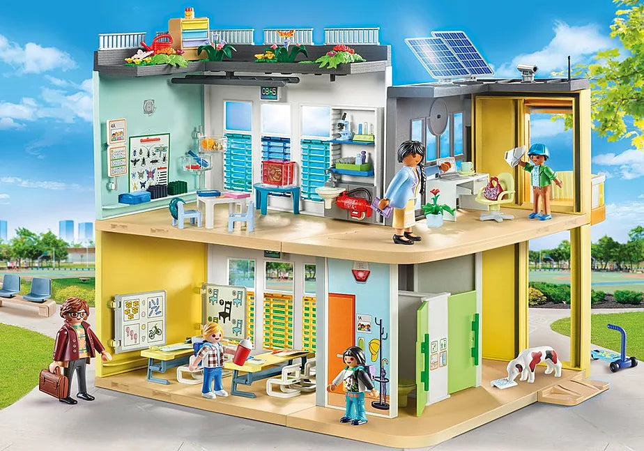 Playmobil City Life la grande scuola