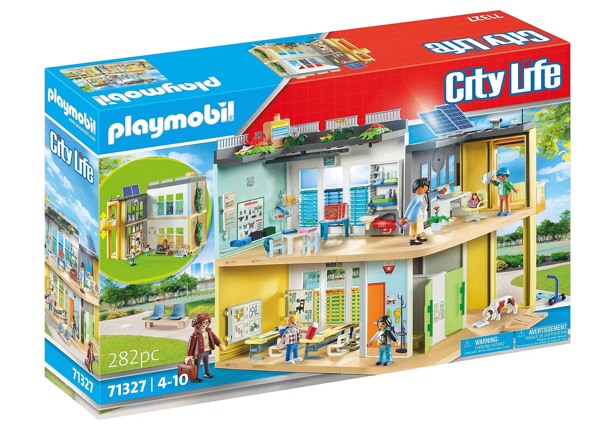 Playmobil City Life la grande scuola