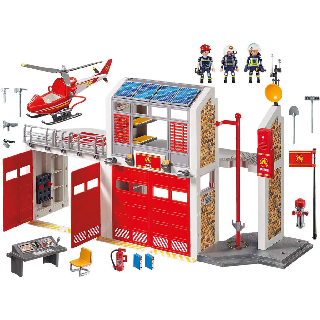 Playmobil Grande centrale dei vigili del fuoco
