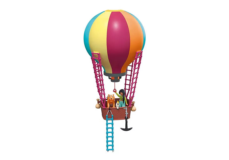 Playmobil La mongolfiera dei nostri amici animali
