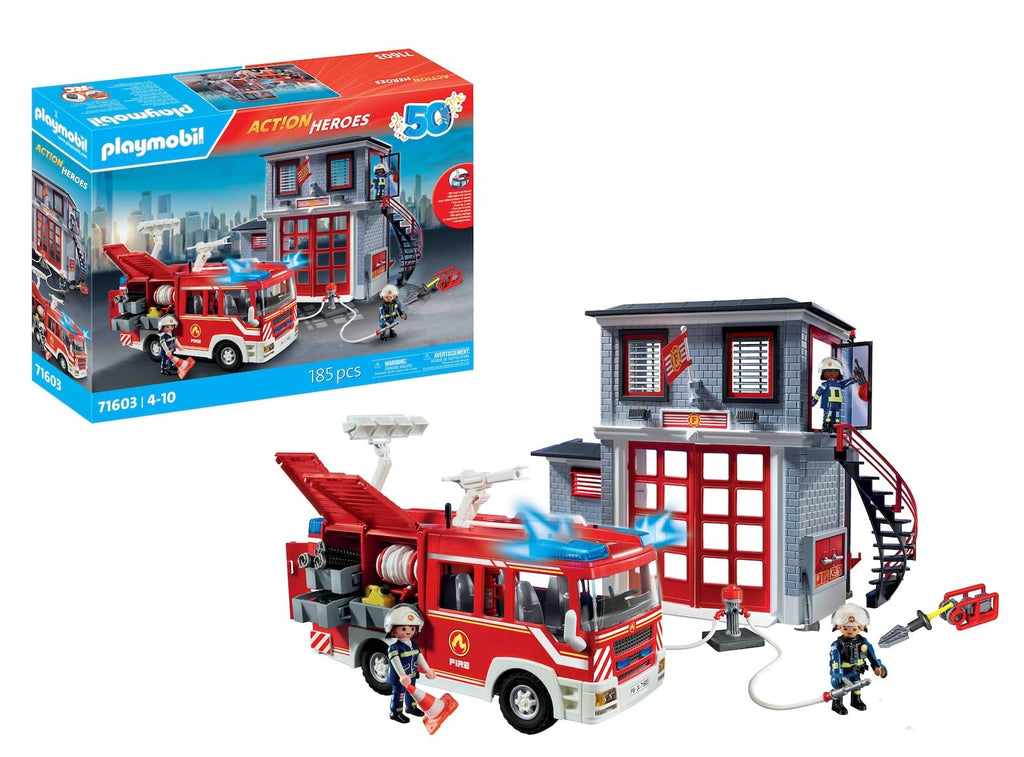 Playmobil Mega set dei vigili del fuoco
