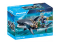 Playmobil Pirata e squalo gigante