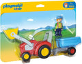 Playmobil Trattore con rimorchio