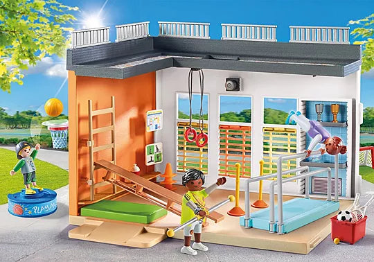 Playmobil city life palestra attrezzata
