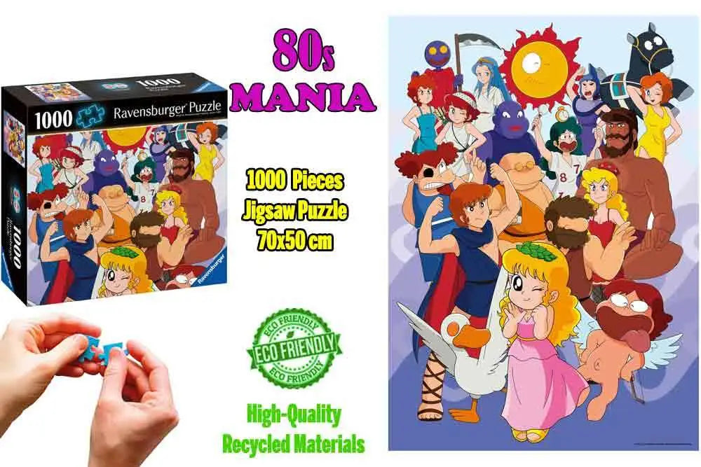 Pollon 80s Mania 1000 Pieces Jigsaw Puzzle