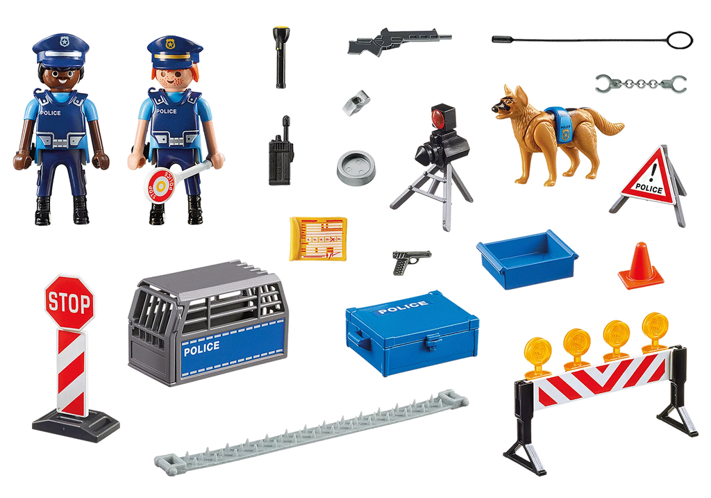 Posto di blocco della Polizia