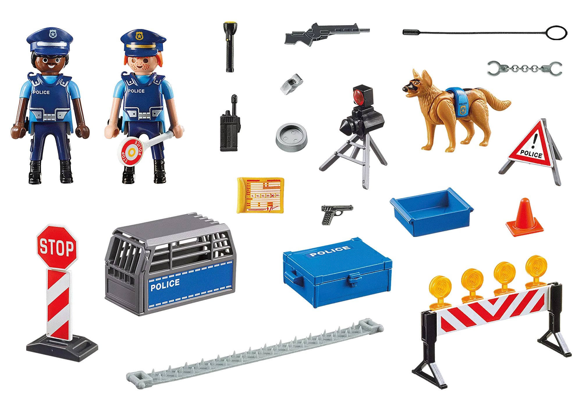 Posto di blocco della Polizia