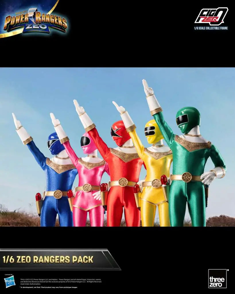 Power Rangers Zeo 1/6 Figure Pack