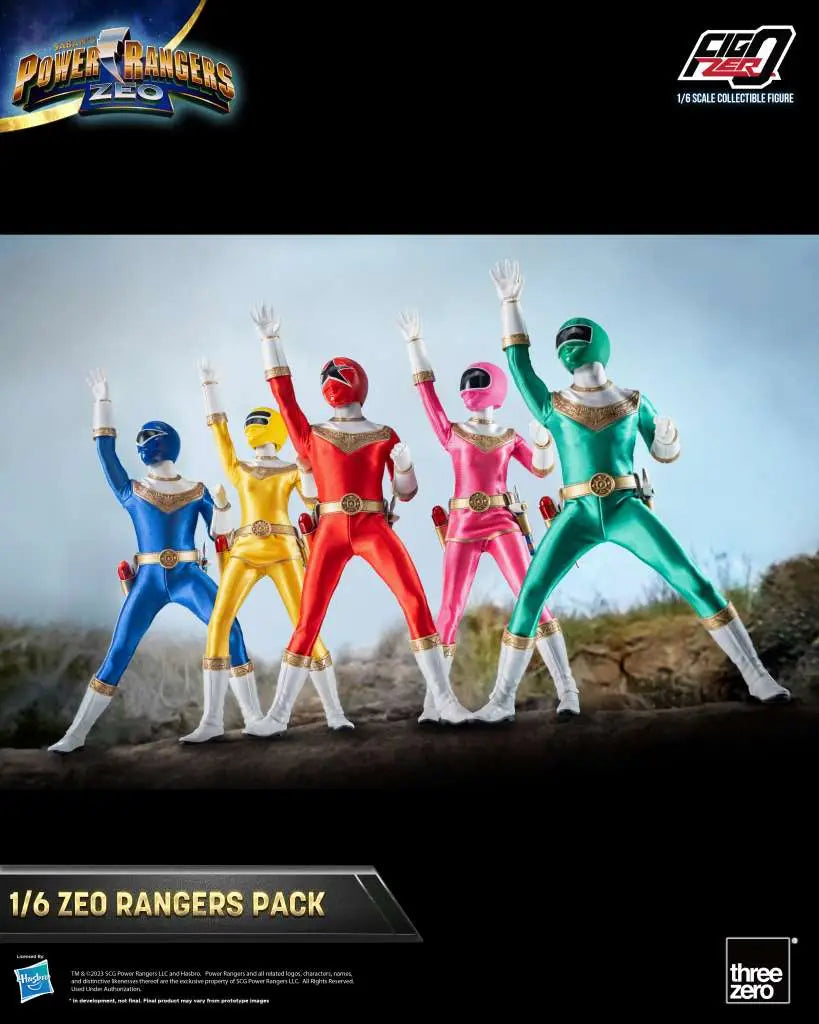 Power Rangers Zeo 1/6 Figure Pack