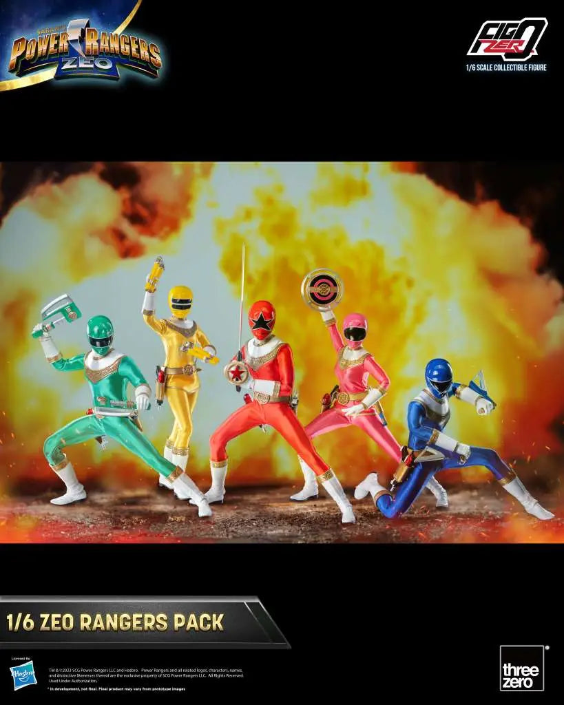 Power Rangers Zeo 1/6 Figure Pack