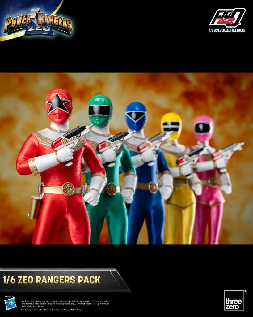 Power Rangers Zeo 1/6 Figure Pack