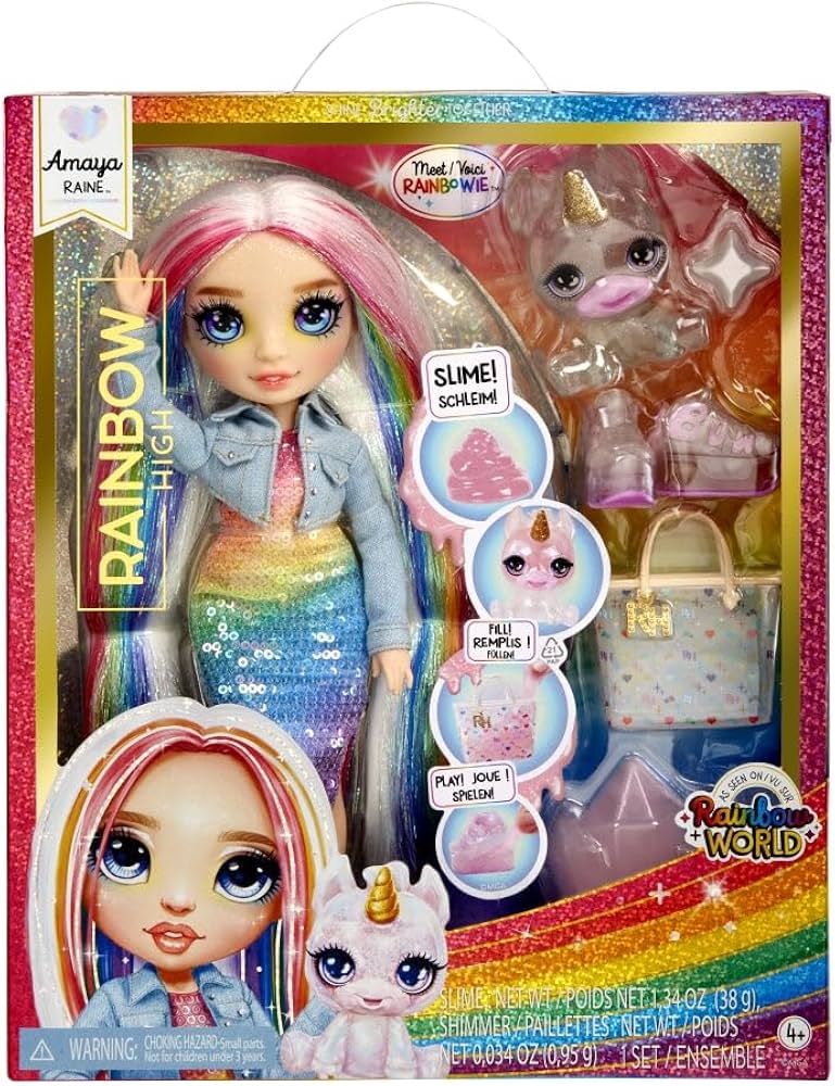 RAINBOW HIGH Classic Fashion Doll Amaya Raine