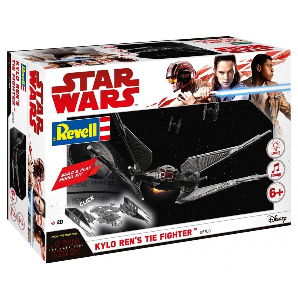 Kylo Ren's Tie Fighter Star Wars the last Jedi Revell
