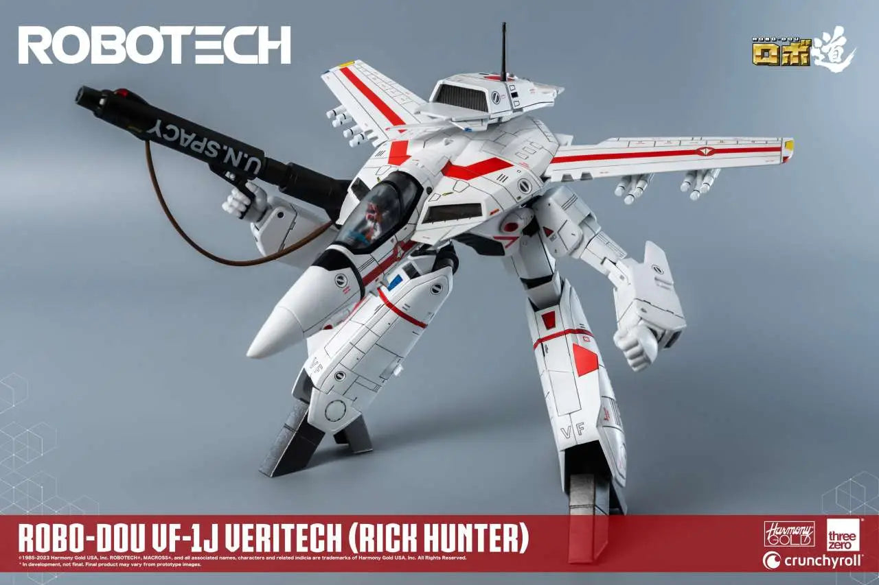 Robotech Action Figure ROBO-DOU VF-1J Veritech (Rick Hunter)