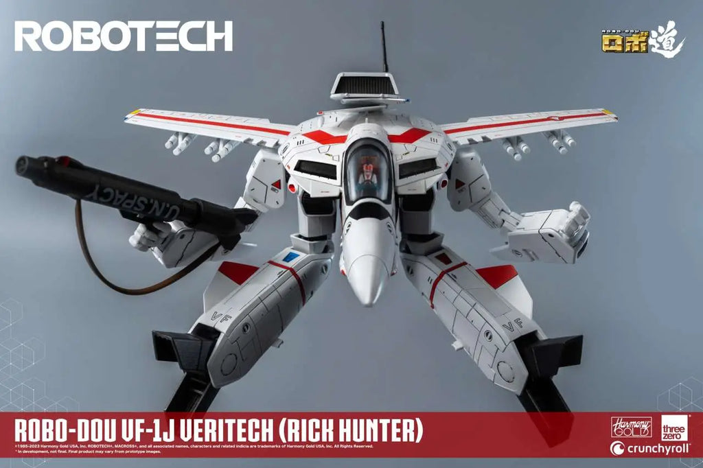 Robotech Action Figure ROBO-DOU VF-1J Veritech (Rick Hunter)