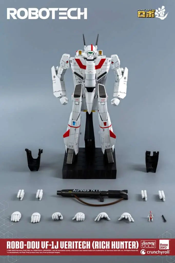 Robotech Action Figure ROBO-DOU VF-1J Veritech (Rick Hunter)