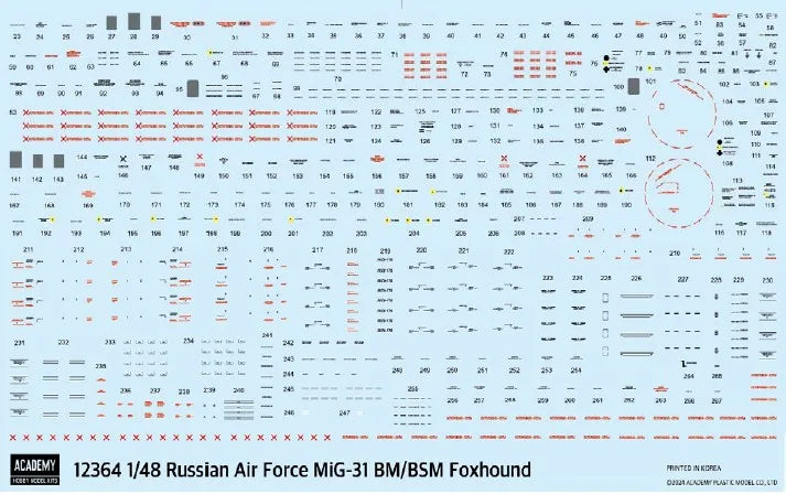 Russian Air Force MiG-31 BM/BSM Foxhound