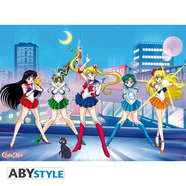 SAILOR MOON - Poster "Sailor guerrières" (52x38)