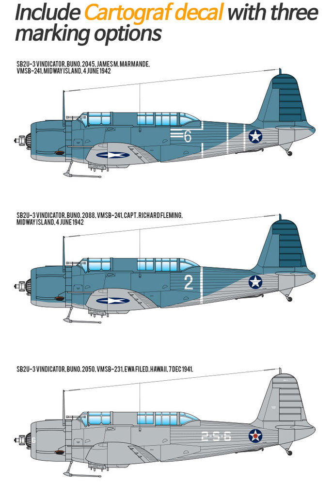 SB2U-3 VINDICATOR BATTLE OF MIDWAY