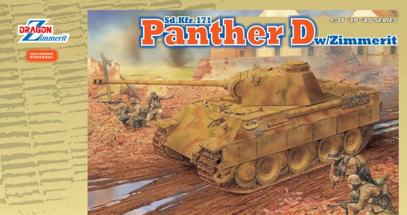 SD.KFZ.171 PANTHER D W/ZIMM.