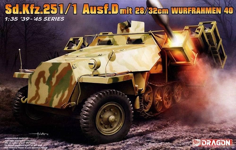 SD.KFZ.251 D WITH 28/32 CM