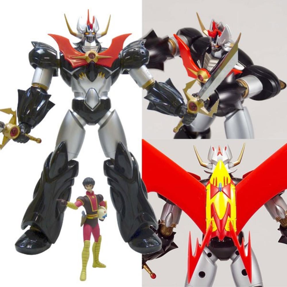 MAZINGER Z - New Century Alloy Mazinkaiser & Kabuto Koji Die-cast Aoshima