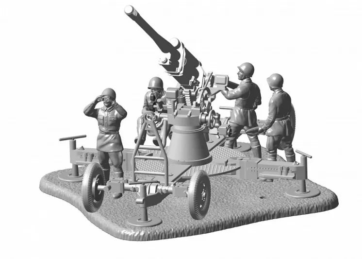 Soviet 85mm Anti - Aircraft Gun