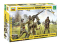 Soviet DSrk Anti aircraft Machine gun & Figure 4 piece