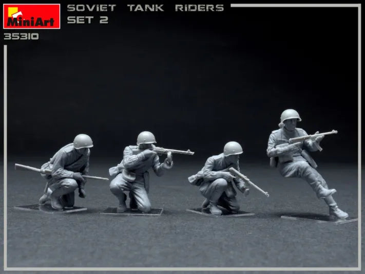SOVIET INFANTRY TANK RIDERS SET 2