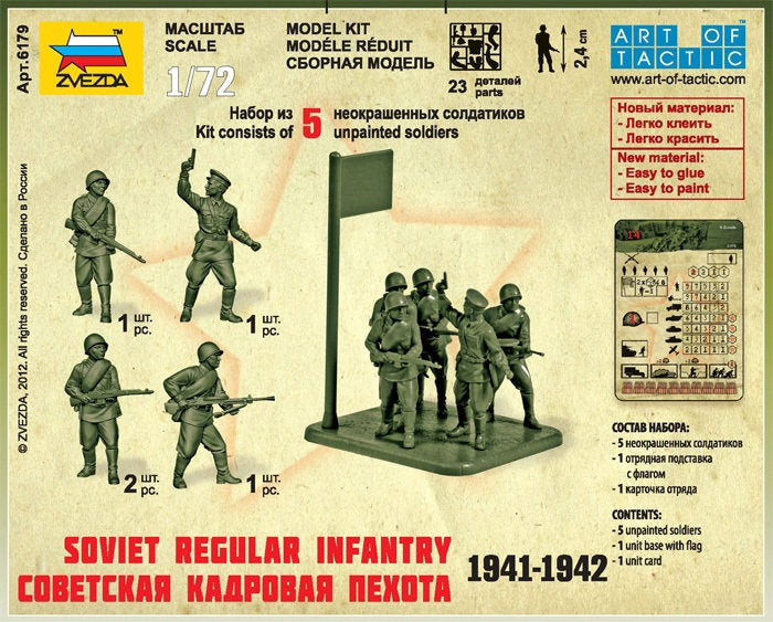 Soviet Regular Infantry 1941-42