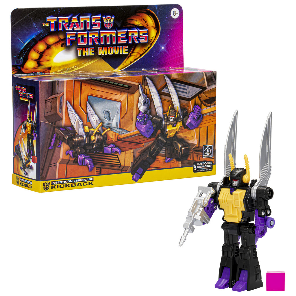 The Transformers: The Movie Retro Action Figure Kickback