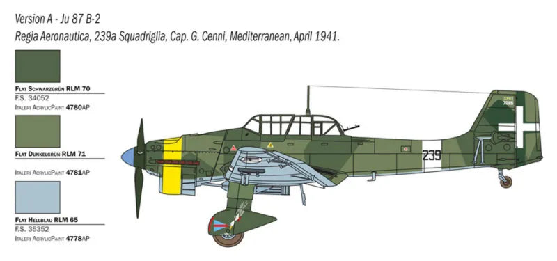 JU 87 B-2/R-2 STUKA PICCHIATELLO