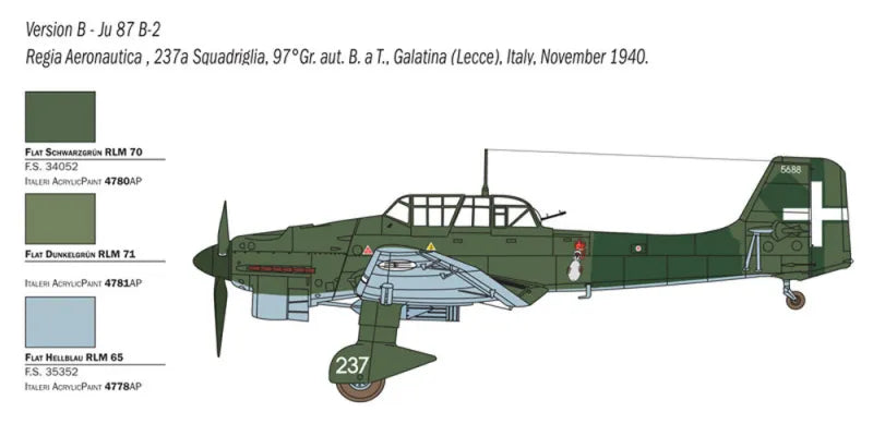 JU 87 B-2/R-2 STUKA PICCHIATELLO