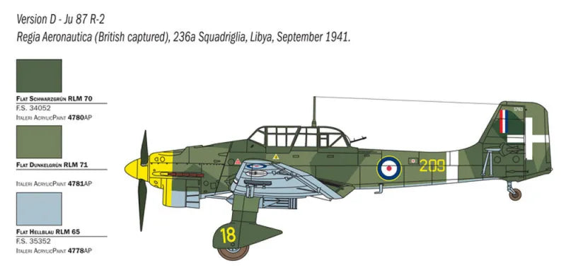 JU 87 B-2/R-2 STUKA PICCHIATELLO