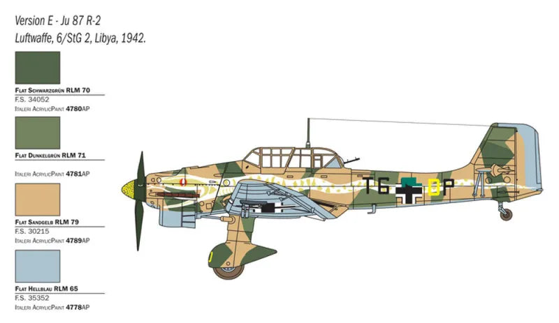 JU 87 B-2/R-2 STUKA PICCHIATELLO