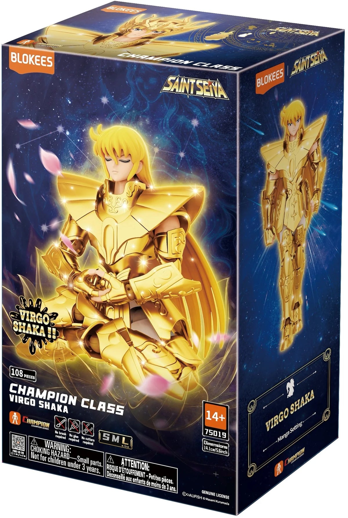 Saint Seiya Virgo Shaka Champion Class 17 Champion Class Model Kit